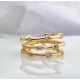 Gold Plated Cubic Zirconia ring Gold Plated Cubic Zirconia ring