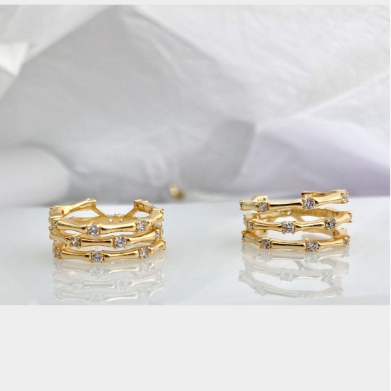 Gold Plated Cubic Zirconia ring Gold Plated Cubic Zirconia ring