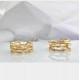 Gold Plated Cubic Zirconia ring Gold Plated Cubic Zirconia ring