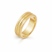 טבעת קלאסית בציפוי זהב 18 קראט